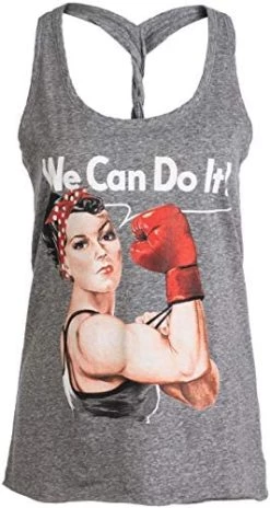 Rosie The Boxer | Funny Riveter Kickboxing Kick Boxing Racerback Tank Top For Women 11 Rosie The Boxer | Funny Riveter Kickboxing Kick Boxing Racerback Tank Top For Women -T-Shirt Store 41ji76kLS2L. AC
