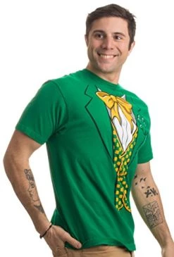 Leprechaun Tuxedo | Funny St. Patrick's Day Irish Paddy Costume For Men T-Shirt 10 Leprechaun Tuxedo | Funny St. Patrick's Day Irish Paddy Costume For Men T-Shirt -T-Shirt Store 41lT2zxEXsL