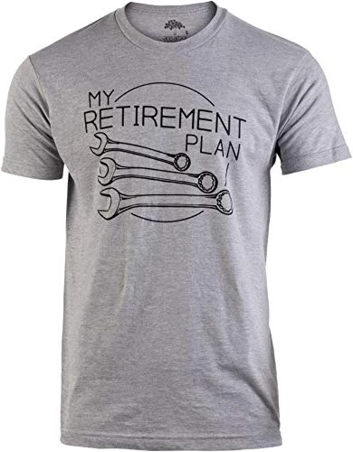 My (Mechanic) Retirement Plan | Funny Car Wrench Auto Racing Retiree T-Shirt-(Adult,M) 3 My (Mechanic) Retirement Plan | Funny Car Wrench Auto Racing Retiree T-Shirt-(Adult,M)
