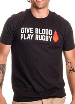 Give Blood, Play Rugby | Funny Rugby Player Rugger League Union Humor T-Shirt 11 Give Blood, Play Rugby | Funny Rugby Player Rugger League Union Humor T-Shirt -T-Shirt Store 41nxI PgkL. AC