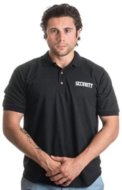 Security | Professional Security Officer, Guard Unisex DryBlend Collared Shirt