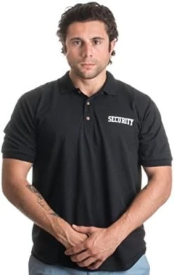 Security | Professional Security Officer, Guard Unisex DryBlend Collared Shirt -T-Shirt Store 41olhqkDTcL. AC