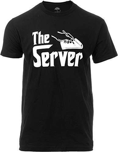 The Server | Funny Waiter Waitress Restaurant Worker Hostess Food Service Joke T-Shirt For Men Women-(Adult,2XL) Black 3 The Server | Funny Waiter Waitress Restaurant Worker Hostess Food Service Joke T-Shirt For Men Women-(Adult,2XL) Black