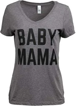 Baby Mama | Funny New Mother Mom Mommy Maternity Gift Humor Women's T-Shirt