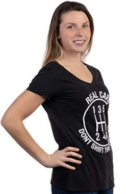 Real Cars Don't Shift Themselves | Funny Auto Racing Mechanic Manual T-Shirt-(Vneck,3XL) Heather Black 9 Real Cars Don't Shift Themselves | Funny Auto Racing Mechanic Manual T-Shirt-(Vneck,3XL) Heather Black -T-Shirt Store 41ussytAxkL