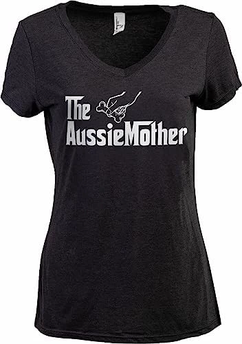 The Dogmother | Funny Cute Dog Mother Mom Owner Pet Doggo Pup Women V-Neck T-Shirt 13 The Dogmother | Funny Cute Dog Mother Mom Owner Pet Doggo Pup Women V-Neck T-Shirt - Image 11