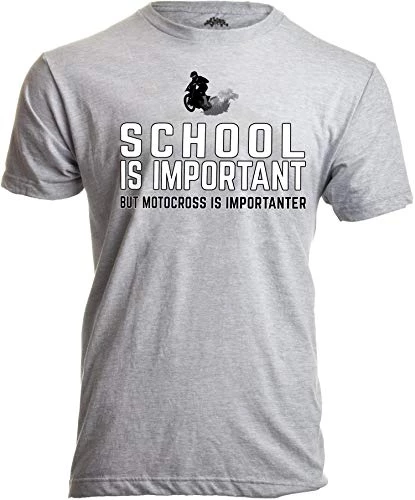 School Is Important, But Motocross Is Importanter | Motorcycle Dirt Bike T-Shirt 4 School Is Important, But Motocross Is Importanter | Motorcycle Dirt Bike T-Shirt - Image 2