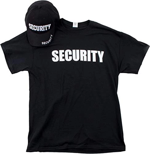 Security Hat & T-Shirt Bundle | Matching Security Guard Officer Uniform Kit 2 Security Hat & T-Shirt Bundle | Matching Security Guard Officer Uniform Kit