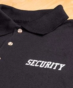 Security | Professional Security Officer, Guard Unisex DryBlend Collared Shirt -T-Shirt Store 514vxk8AU9L
