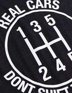 Real Cars Don't Shift Themselves | Funny Auto Racing Mechanic Manual T-Shirt-(Vneck,3XL) Heather Black 10 Real Cars Don't Shift Themselves | Funny Auto Racing Mechanic Manual T-Shirt-(Vneck,3XL) Heather Black -T-Shirt Store 517FxgIPu9L