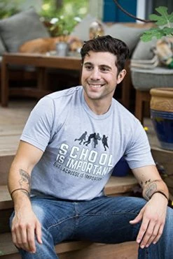 School Is Important But Lacrosse Is Importanter | Funny Lax Unisex T-Shirt-(Adult,S) Sport Grey 12 School Is Important But Lacrosse Is Importanter | Funny Lax Unisex T-Shirt-(Adult,S) Sport Grey -T-Shirt Store 51ABHXDOqXL