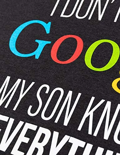 My Son Knows Everything | Funny Mom V-Neck Women T-Shirt-(Vneck,XL) Vintage Black 7 My Son Knows Everything | Funny Mom V-Neck Women T-Shirt-(Vneck,XL) Vintage Black - Image 5