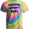 Humans Aren't Real | Funny Festival Hippy Rave Drug Tie Dye For Men Or Women T-Shirt 2 Humans Aren't Real | Funny Festival Hippy Rave Drug Tie Dye For Men Or Women T-Shirt -T-Shirt Store 51Js3ZOYWoL