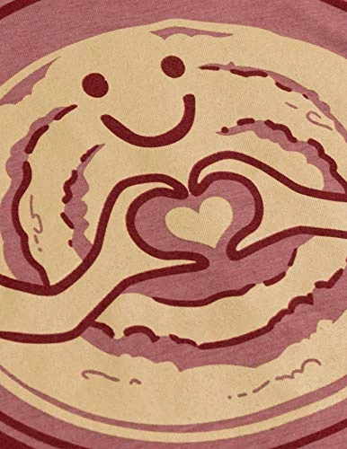 Hummus Where The Heart Is | Cute Funny Silly Food Joke Houmos V-Neck T-Shirt Top For Women-(Vneck,M) Dusty Rose 7 Hummus Where The Heart Is | Cute Funny Silly Food Joke Houmos V-Neck T-Shirt Top For Women-(Vneck,M) Dusty Rose - Image 5