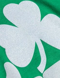 Shamrock Love | Funny St Pat's Paddy Patrick Patty's Green Heart Cute V-Neck T-Shirt For Women -T-Shirt Store 51QH1UT5FJL