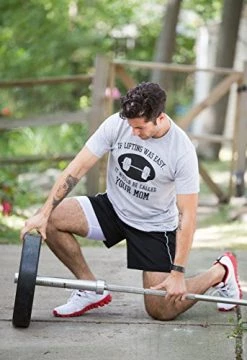 If Lifting Was Easy, It'd Be Called Your Mom | Funny Workout Weight T-Shirt -T-Shirt Store 51lzin7FjUL