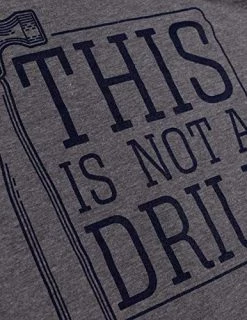 This Is Not A Drill | Funny Hammer Repair Dad Joke Tool Shop Humor Women T-Shirt-(Vneck,XL) -T-Shirt Store 51p0R9GO6ML