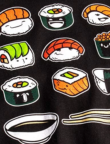 Happy Sushi | Funny, Cute Fun Japanese Food Go Rice Art For Men Women T-Shirt 6 Happy Sushi | Funny, Cute Fun Japanese Food Go Rice Art For Men Women T-Shirt - Image 4