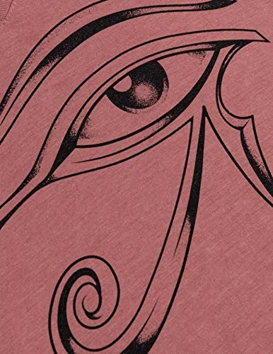 Eye Of Horus | Ancient Egyptian Amulet Hieroglyph Symbol Spiritual V-Neck T-Shirt Top For Women 6 Eye Of Horus | Ancient Egyptian Amulet Hieroglyph Symbol Spiritual V-Neck T-Shirt Top For Women - Image 4