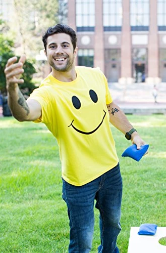 Smiling Face | Cute, Positive, Happy Smile Unisex T-Shirt For Men Or Women 5 Smiling Face | Cute, Positive, Happy Smile Unisex T-Shirt For Men Or Women - Image 3