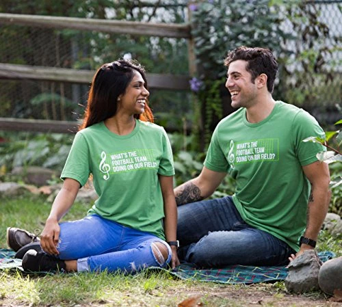 What's The Football Team Doing On Our Field? | Marching Band Unisex T-Shirt 5 What's The Football Team Doing On Our Field? | Marching Band Unisex T-Shirt - Image 3